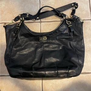 Black coach bag